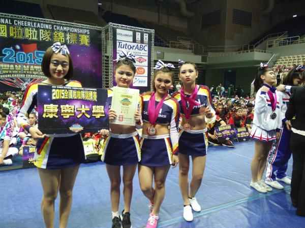 2015全國啦啦隊錦標賽四人技巧高中女子組第三名